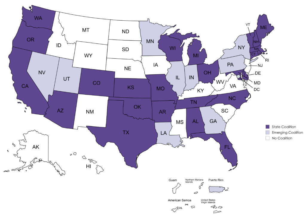 US State Coalitions